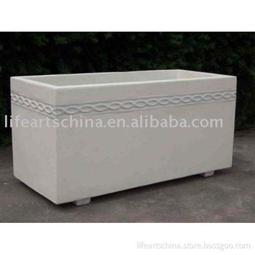 Fiberglass container fiberglass planter fiberglass pots